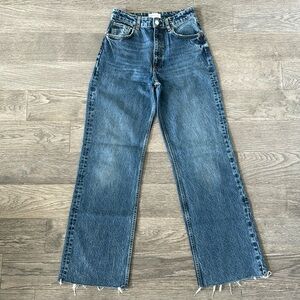 🌼ZARA🌼 High Waist Wide Leg Jeans, Size 6